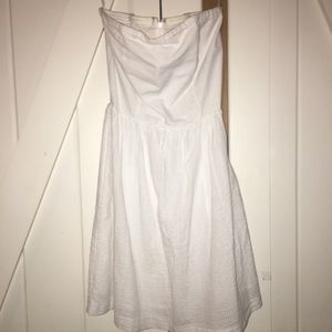 Size zero Gap deer sucker dress